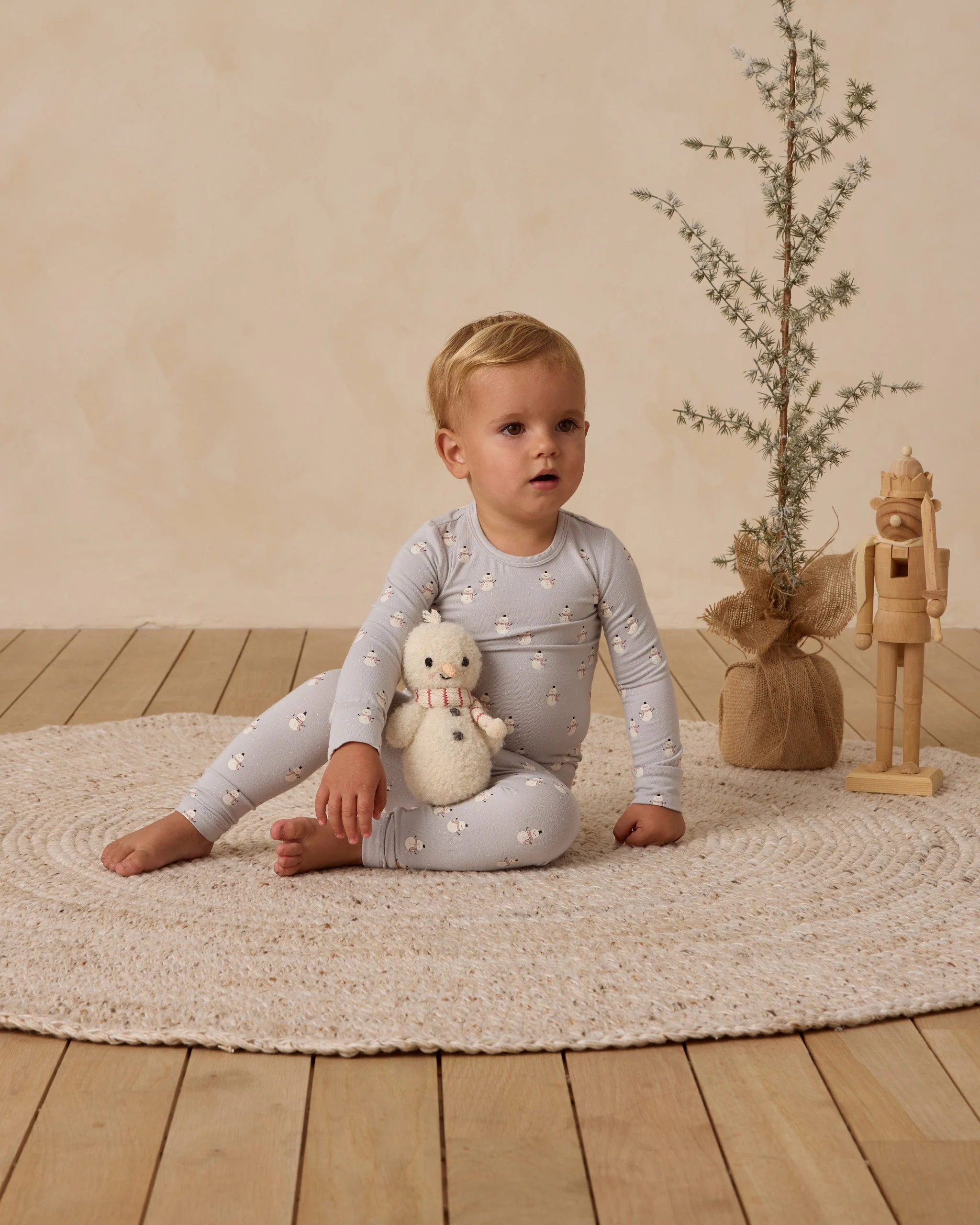 Bamboo Pajama Set || Snowmen - Image 3