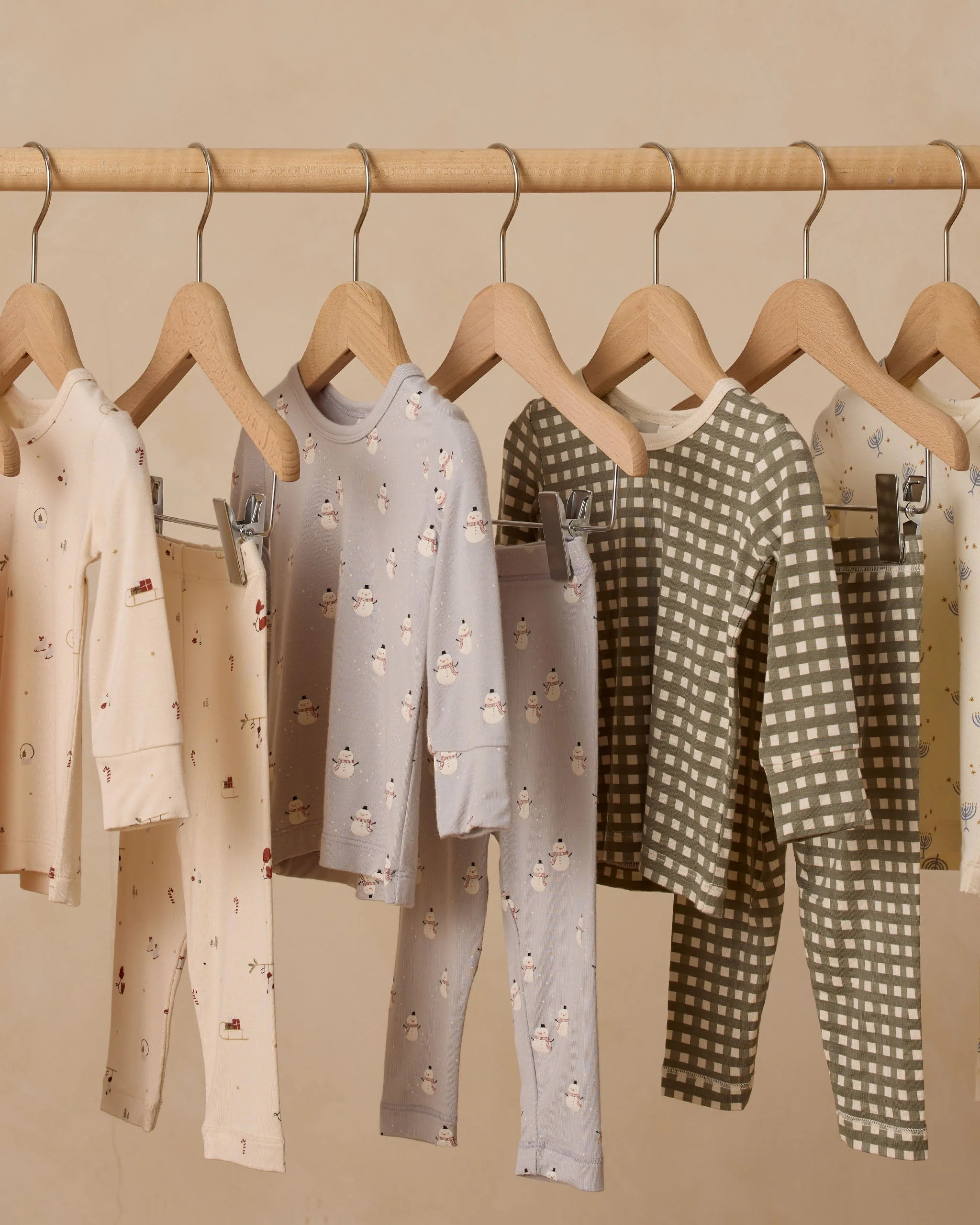 Bamboo Pajama Set || Snowmen - Image 4