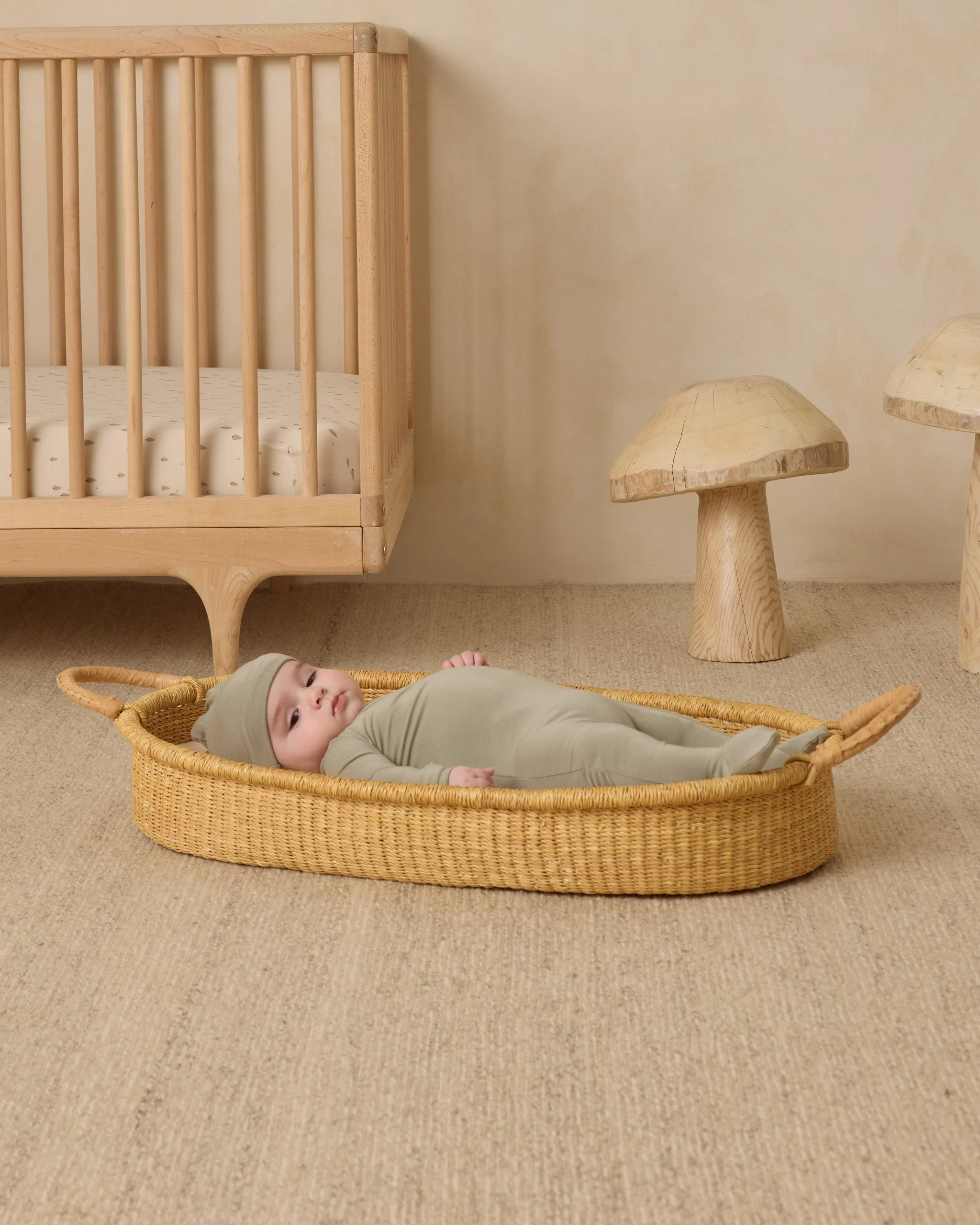 Bamboo Zip Footie || Fern - Image 5