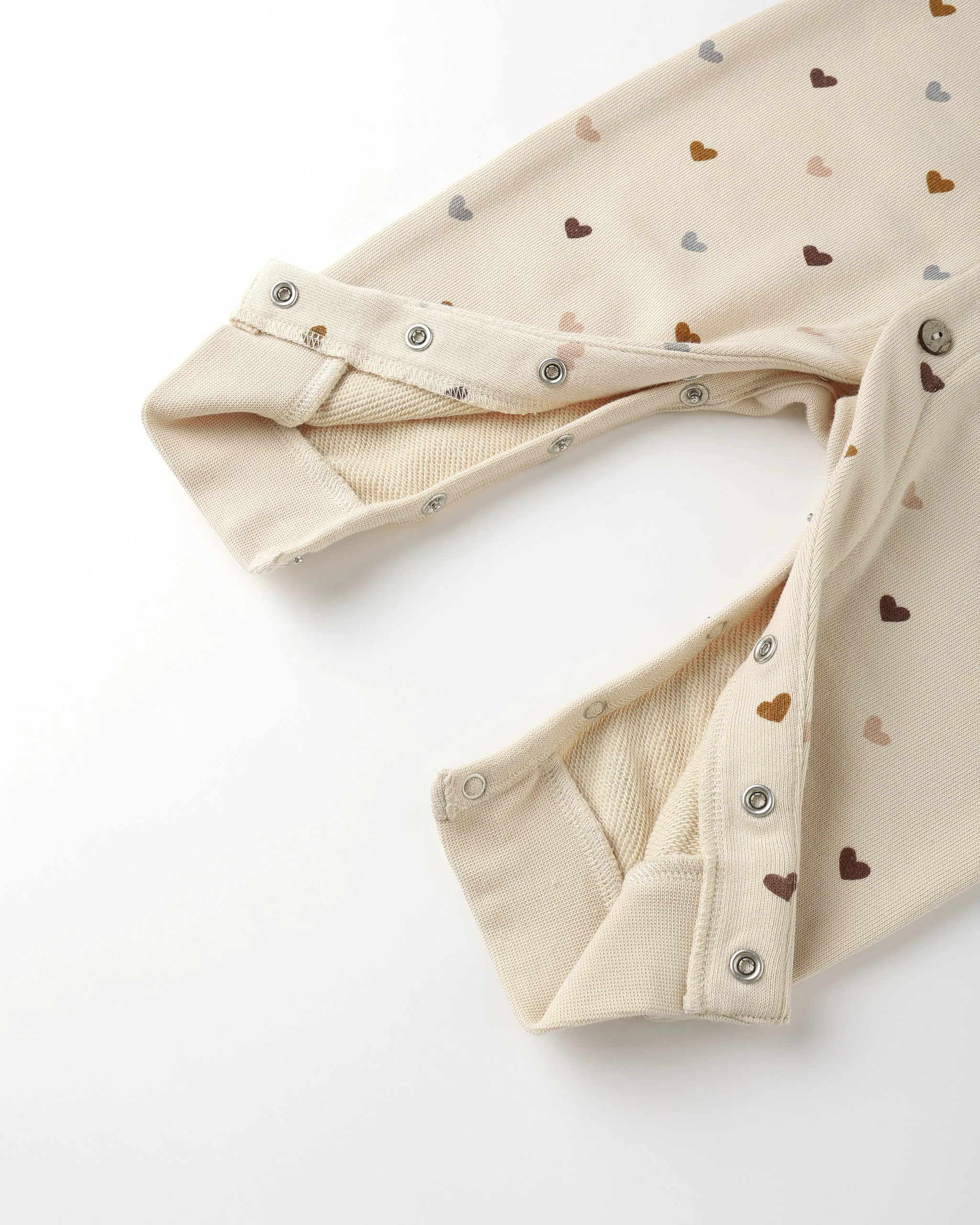 Button Down Jumpsuit || Hearts - Image 3