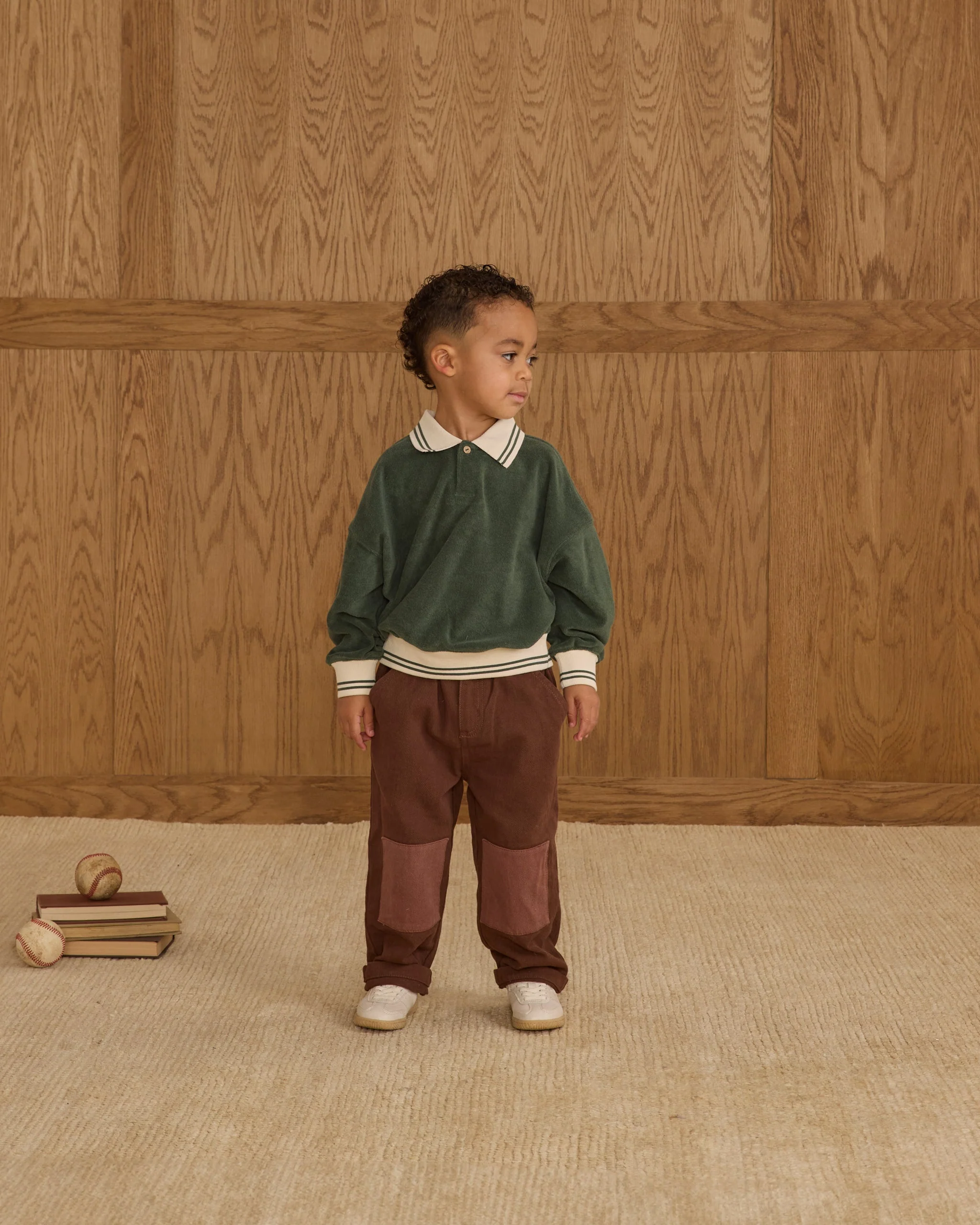 Collared Sweatshirt || Green - Image 3