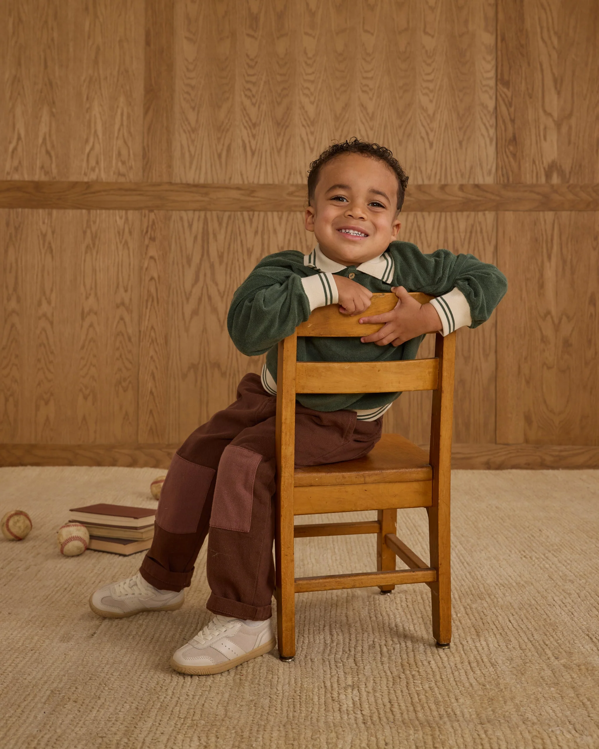 Collared Sweatshirt || Green - Image 5