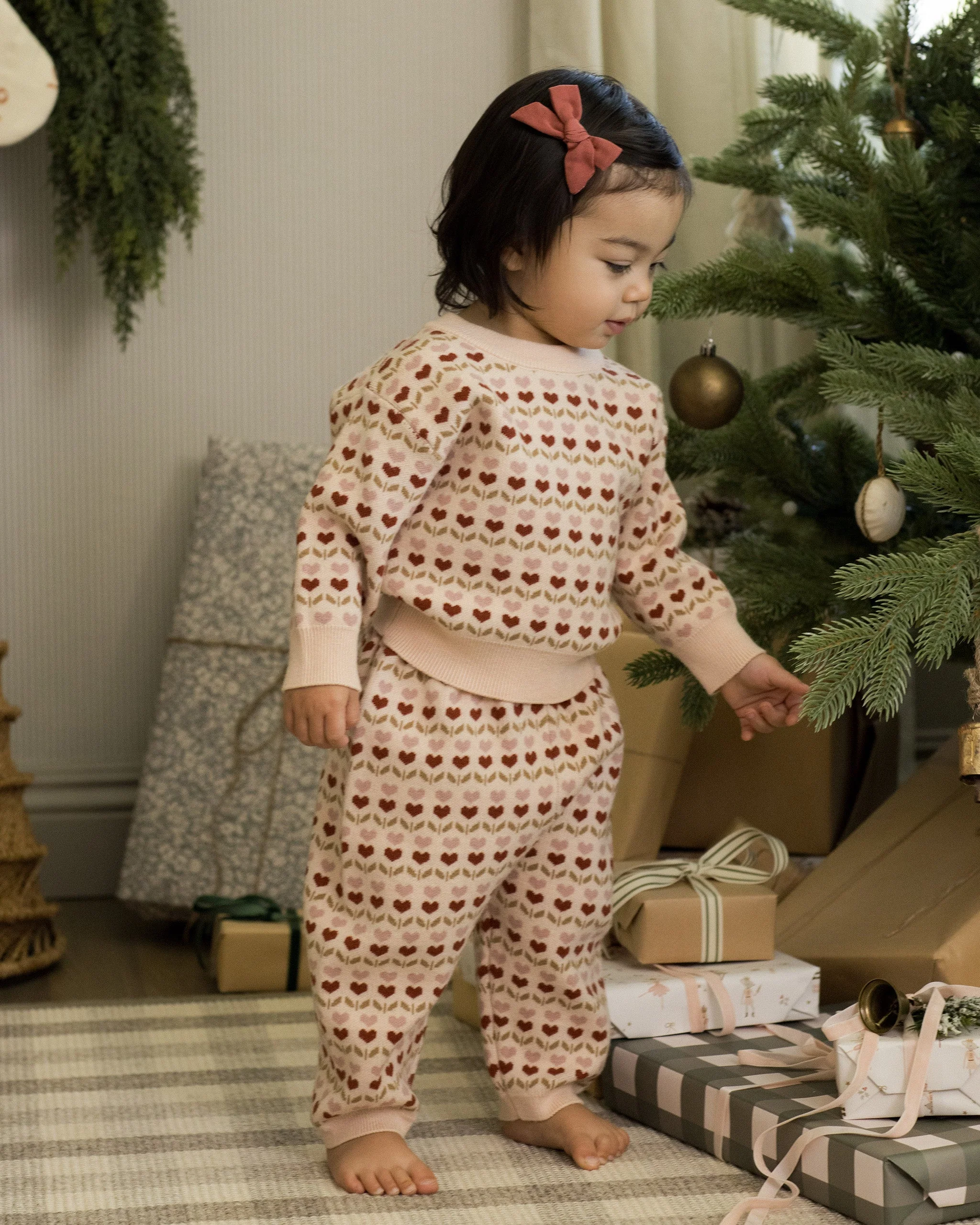 Knit Pant || Ruby Hearts - Image 3