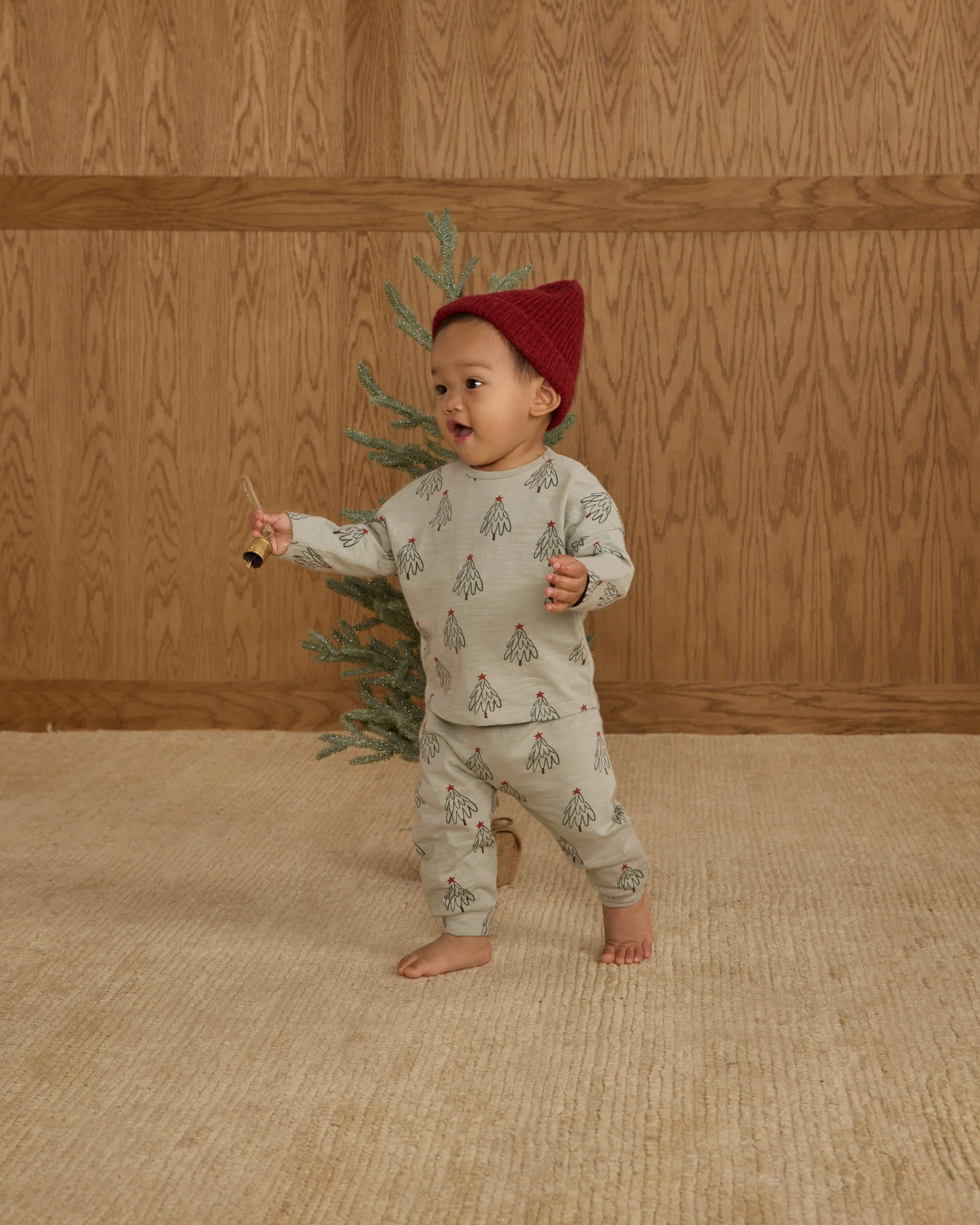 Long Sleeve Tee + Pant Set || Trees - Image 4