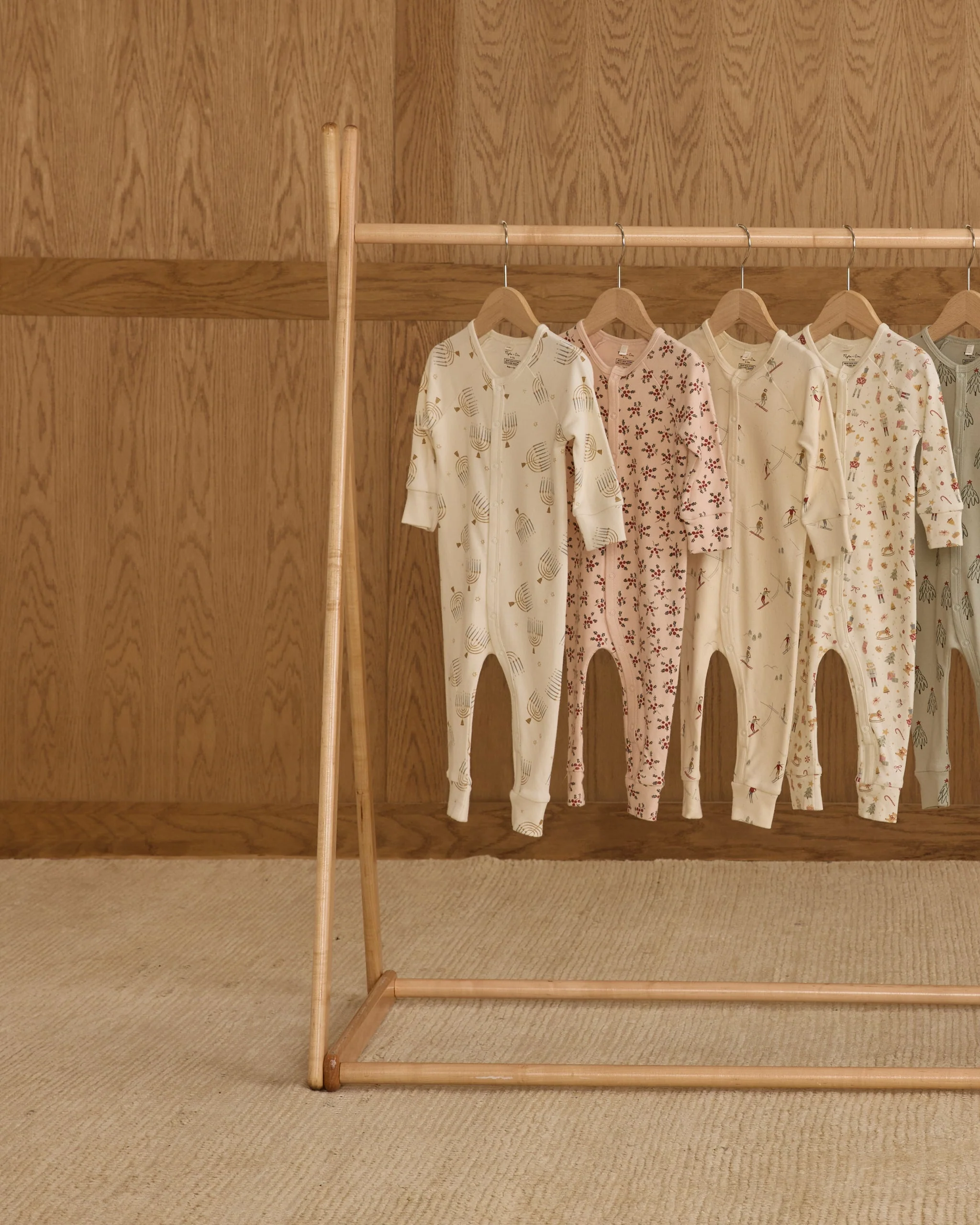 Organic Long John Pajamas || Festive - Image 6