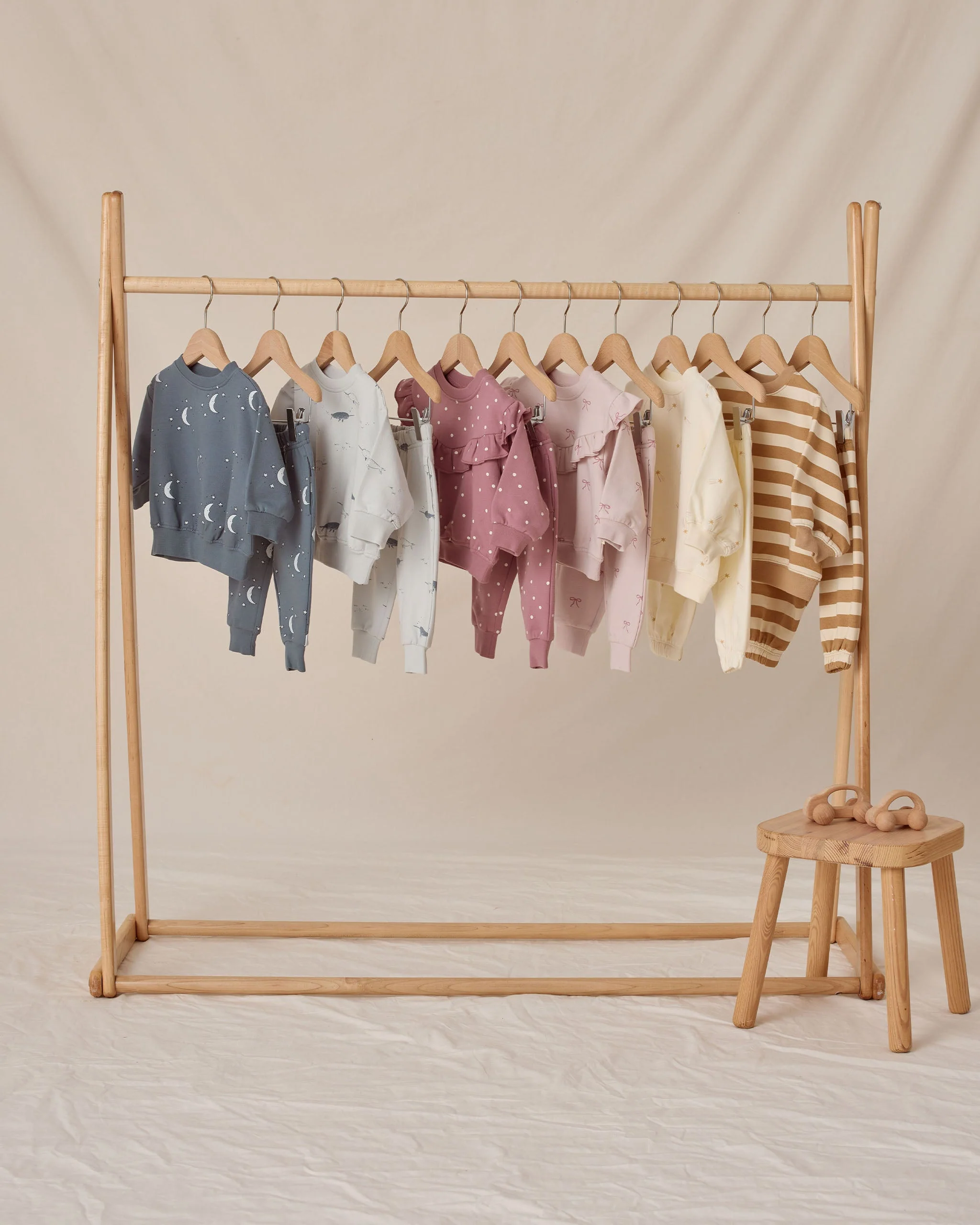 Ruffle Fleece Sweatshirt || Polka Dots - Image 5