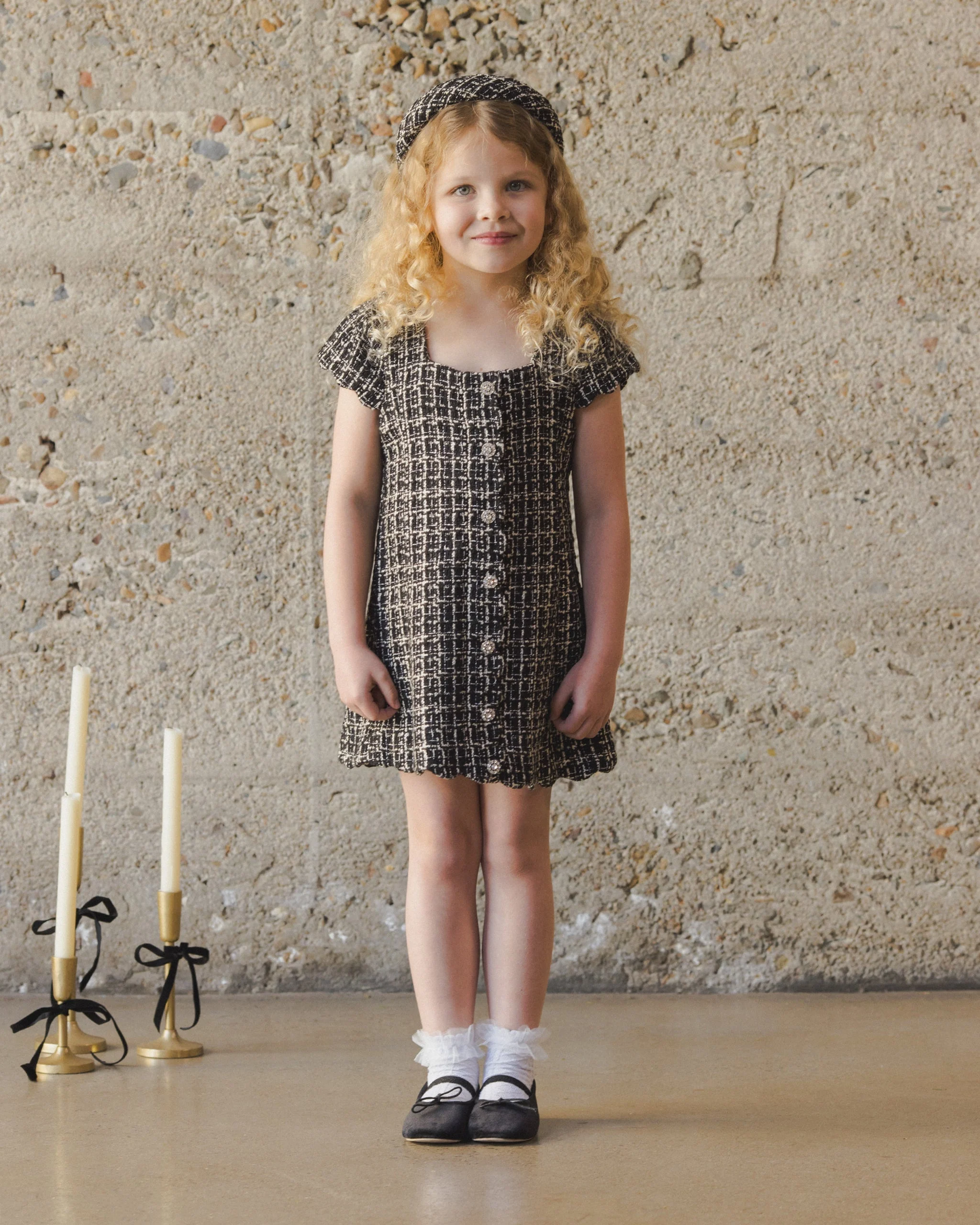 Ruffle Socks | Ruby, Silver Shimmer - Image 4