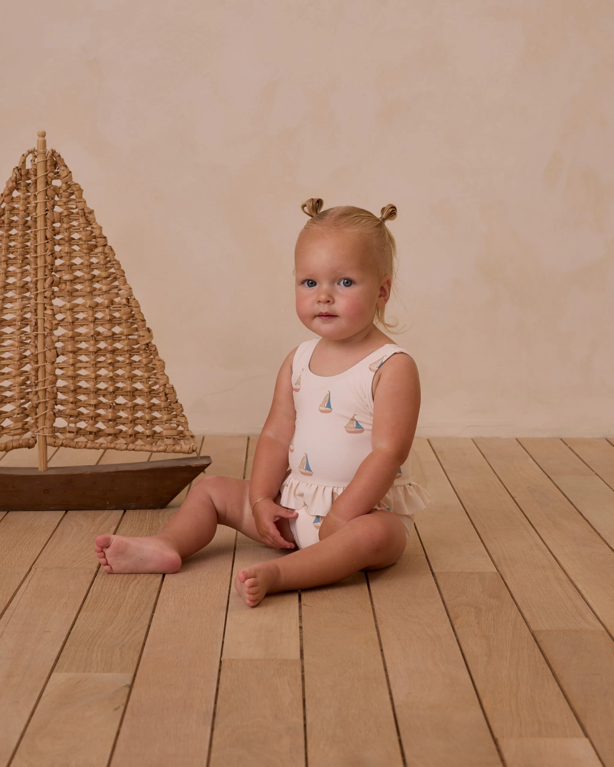 Skirted One-Piece || Sailboats - Image 3