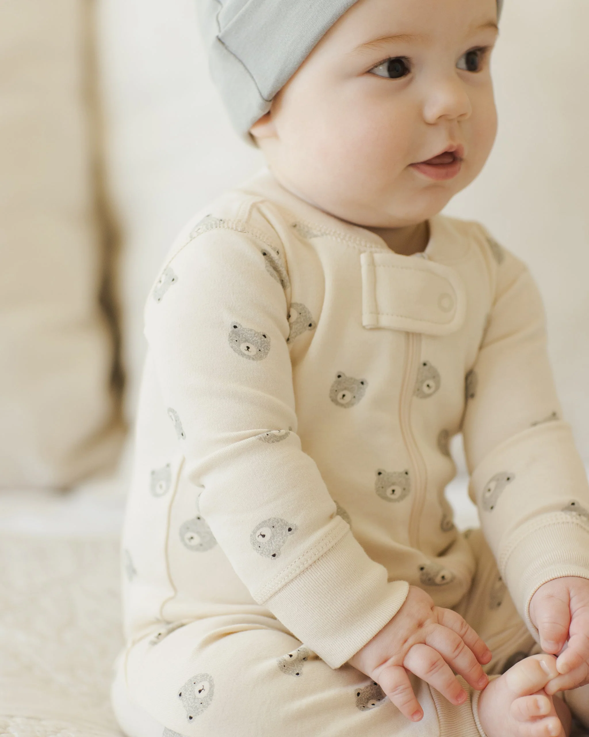 Zip Long Sleeve Sleeper || Bears - Image 4